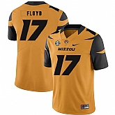 Missouri Tigers 17 Richaud Floyd Gold Nike College Football Jersey Dzhi,baseball caps,new era cap wholesale,wholesale hats